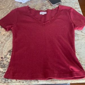 khols ribbed tee